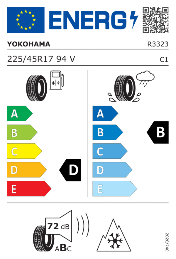 Yokohama BluEarth-4S AW21 225/45 R17 94V XL 3PMSF RG - obrazek 2